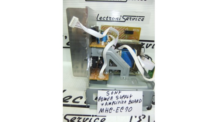 Sony MHC-EC70 power supply + amplificateur boards